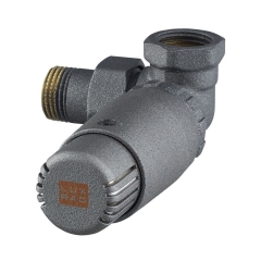 Zestaw termostatyczny OSIOWY PRAWY 1/2" GRAFIT LUXRAD