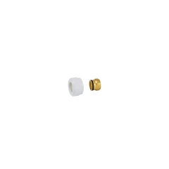 Złączka zaciskowa CU M22X1.5 x 15 mm BIAŁA SCHLOSSER