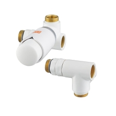 Zestaw termostatyczny LEWY Z TRÓJNIKIEM 1/2" x M22 LUXRAD