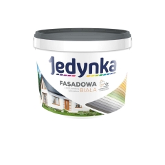 Farba elewacyjna FASADOWA 9 l Biały JEDYNKA