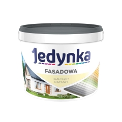 Farba elewacyjna FASADOWA 9 l Klasyczny kremowy JEDYNKA