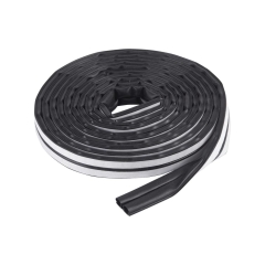 Uszczelka izolacyjna samoprzylepna 1-7 mm / 6 m czarna AXTON