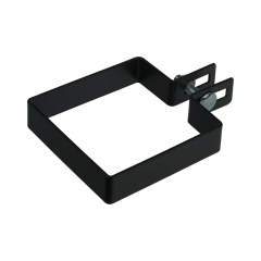 Obejma końcowa 100 x 100 mm czarna POLBRAM