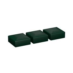 Kapturek do słupka 70 x 70 mm 3 szt. zielony POLARGOS