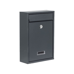 Skrzynka na listy 32 x 21,5 x 9 cm B5 VINCENTO antracytowa DOMINO