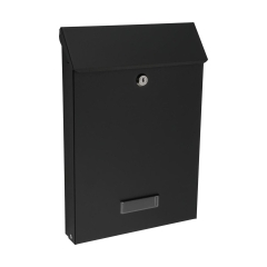 Skrzynka na listy 38 x 25 x 9 cm czarna C4 SDG