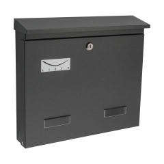 Skrzynka na listy 31.5 x 36 x 9 cm szara C4 SDG2