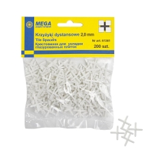 Krzyżyki 2,0 MM 200 SZT MEGA
