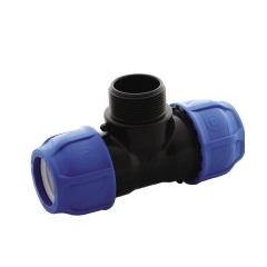 Trójnik 25 mm - GZ3/4" UST-M