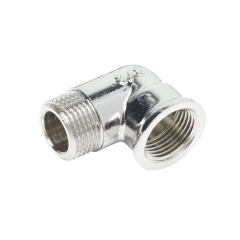 Kształtka mosiężna DO PRZYKRĘCANA GZ3/8" - GW3/8" CHROM EQUATION