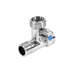 Kurek kątowy 1/2" - 1/2" - 3/4" REMER