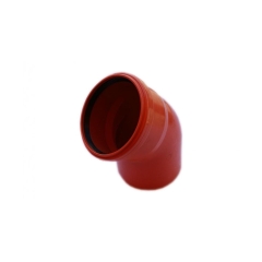 Kolano kanalizacji zewnętrznej 110 mm/45° POLIPLAST