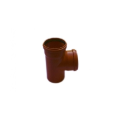 Trójnik kanalizacji zewnętrznej 110 x 110 mm/90° POLIPLAST