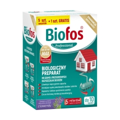 Szaszetki do szamb przydomowych 6 szt. BIOFOS PROFESSIONAL