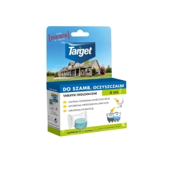 Tabletki biologiczne do szamb i oczyszczalni 6 szt. TARGET