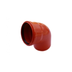 Kolano kanalizacji zewnętrznej 110 mm/67° POLIPLAST