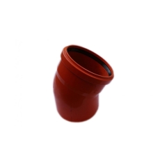 Kolano kanalizacji zewnętrznej 160 mm/30° POLIPLAST