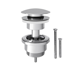 Korek spustowy ADJUSTABLE CLICK-CLACK regulowany chrom EQUATION