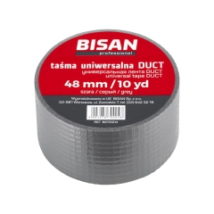 Taśma izolacyjna DUCT SZARA 48 mm BISAN