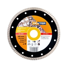 Tarcza diamentowa 180 x 25.4/22.2 mm TURBO DEXTER