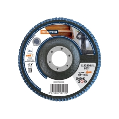 Tarcza listkowa P120 ZIRC 115 x 22.2 DEXTER PRO