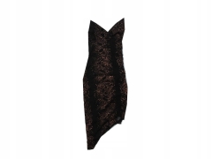 *Look Womens Dress Cocktail Tied Black size *M*