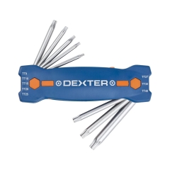 Zestaw kluczy imbusowych 8 szt. TT 9 - 40 DEXTER