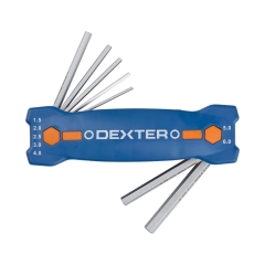 Zestaw kluczy imbusowych 7 szt. HEX 1.5 - 6 mm DEXTER
