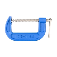 Ścisk stolarski TYPU C 100 mm DEXTER