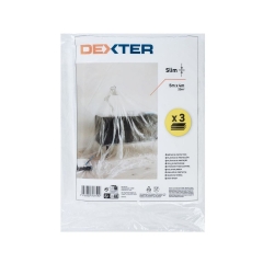 Folia malarska 3 szt. SLIM 5 x 4 m DEXTER