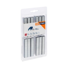 Zszywki TYP53 MIX 4800 szt. 6-12 mm DEXTER