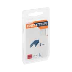 Zszywki TYP53 1200 szt. 11.4 / 8 mm DEXTER