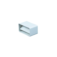 Łącznik kanału wentylacyjnego z zaworem zwrotnym PŁASKI 75 x 150 mm EQUATION