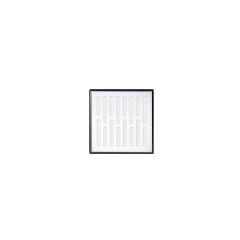 Kratka wentylacyjna stalowa 14 x 14 cm stal nierdzewna EQUATION