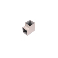 Kolanko do rury do okapu KWADRATOWEJ 90° 90 x 90 mm AKPO