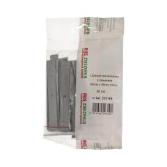 Uchwyt aluminiowy 80 x 10 x 1 mm 20szt. AKS ZIELONKA