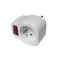Gniazdo WTYKANE Z WYŁĄCZNIKIEM RC-10W ELGOTECH