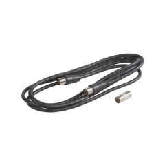 Kabel TV + adaptor TV męski/żeński EVOLOGY