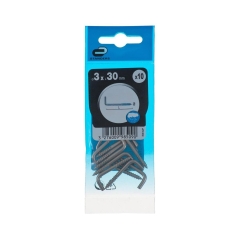 Hak śrubowy do przykręcania 3 x 30 mm STANDERS