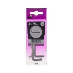 Hak prosty 6 x 70 mm STANDERS