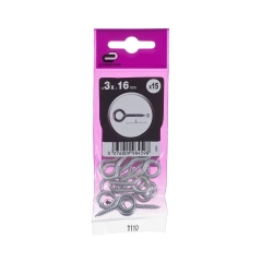 Hak oczkowy 3 x 16 mm STANDERS