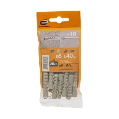 Kołek 8 x 40 mm 10 szt. STANDERS