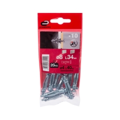 Kołek MOLLY 8 x 34 mm 10 szt. STANDERS