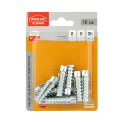 Kołek wbijany 8MM 10 szt. WKRĘT-MET
