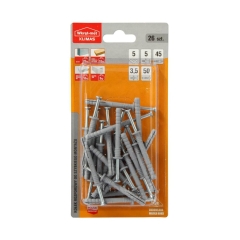 Kołek do szybkiego montażu 5X45MM 26 szt. WKRĘT-MET