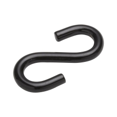 Hak otwarty S 3 x 4 mm czarny 2 szt. STANDERS
