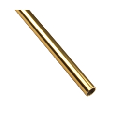Rura okrągła mosiężna 1 m x 4 mm satynowa STANDERS
