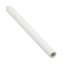 Rura okrągła PVC 1 m x 8 mm matowa biała STANDERS
