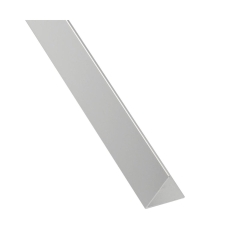 Kątownik aluminiowy 1 m x 16 x 16 mm połysk srebrny STANDERS