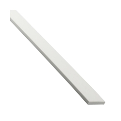 Płaskownik PVC 1 m x 20 x 3 mm połysk biały STANDERS